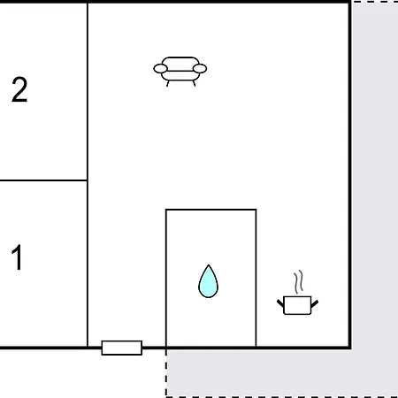Ferienhaus In With Kitchen *