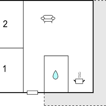 Holiday home In With Kitchen Behrenhoff